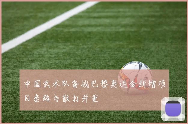中国武术队备战巴黎奥运会新增项目套路与散打并重